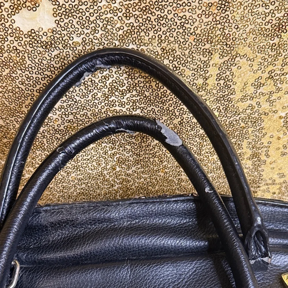 Betsey Johnson Evening Prowl Sequined Velvet Convertible satchel set
